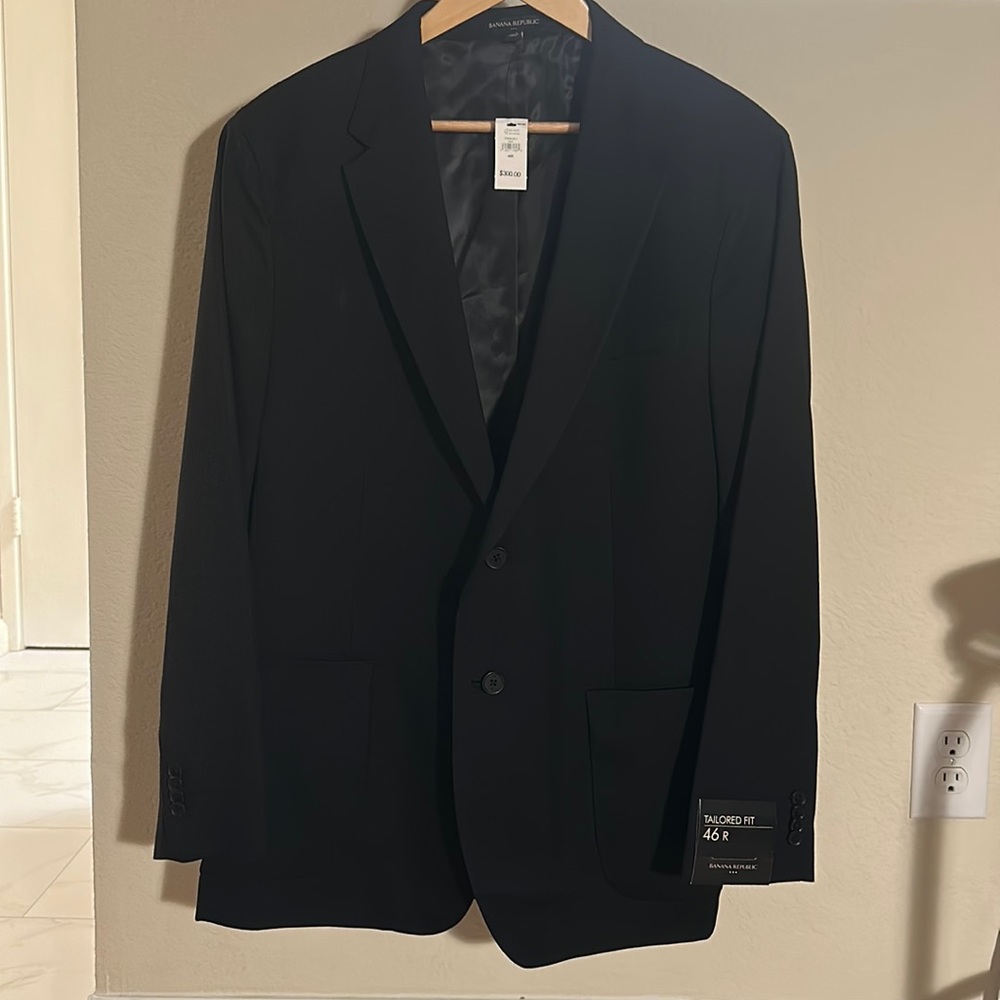 New banana republic men suit